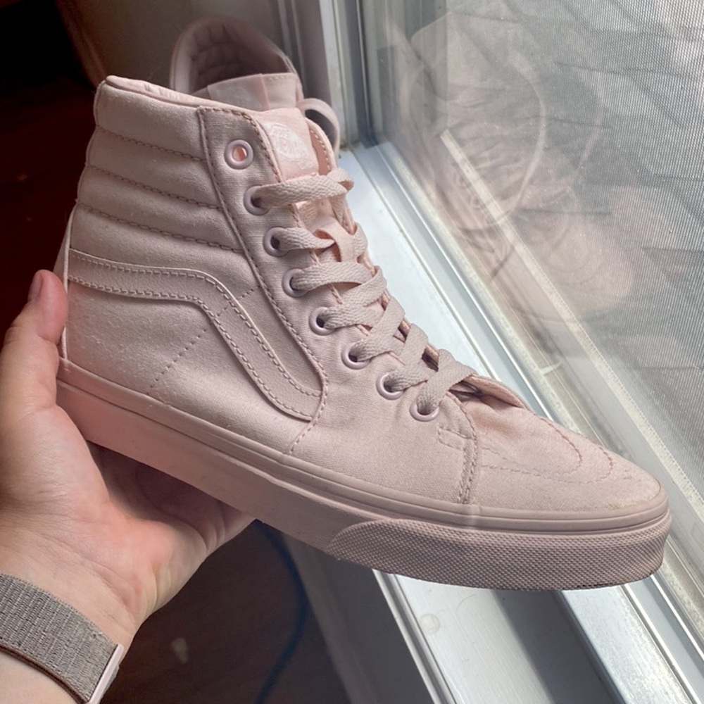 Pink High Top Vans